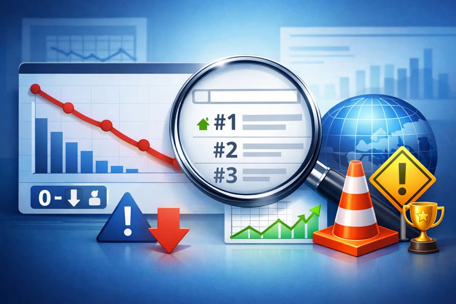 Traffic Dropped But Rankings Stayed the Same featured image